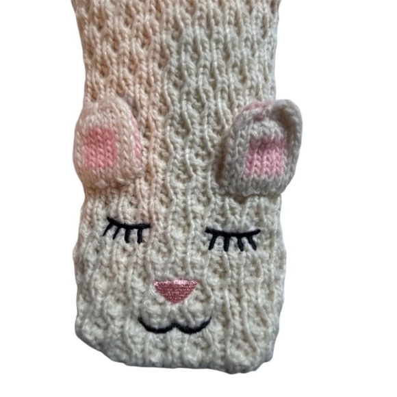 Jane & Bleecker Pair Slipper Knit Faux Socks Cat Fleece Fuzzy Warm Gift - Picture 8 of 12